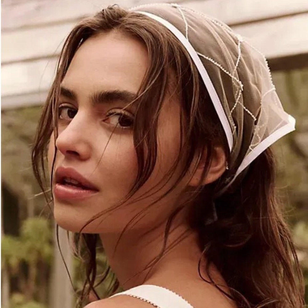 FP x NamJosh - Sheer Affection Hair Scarf NWT